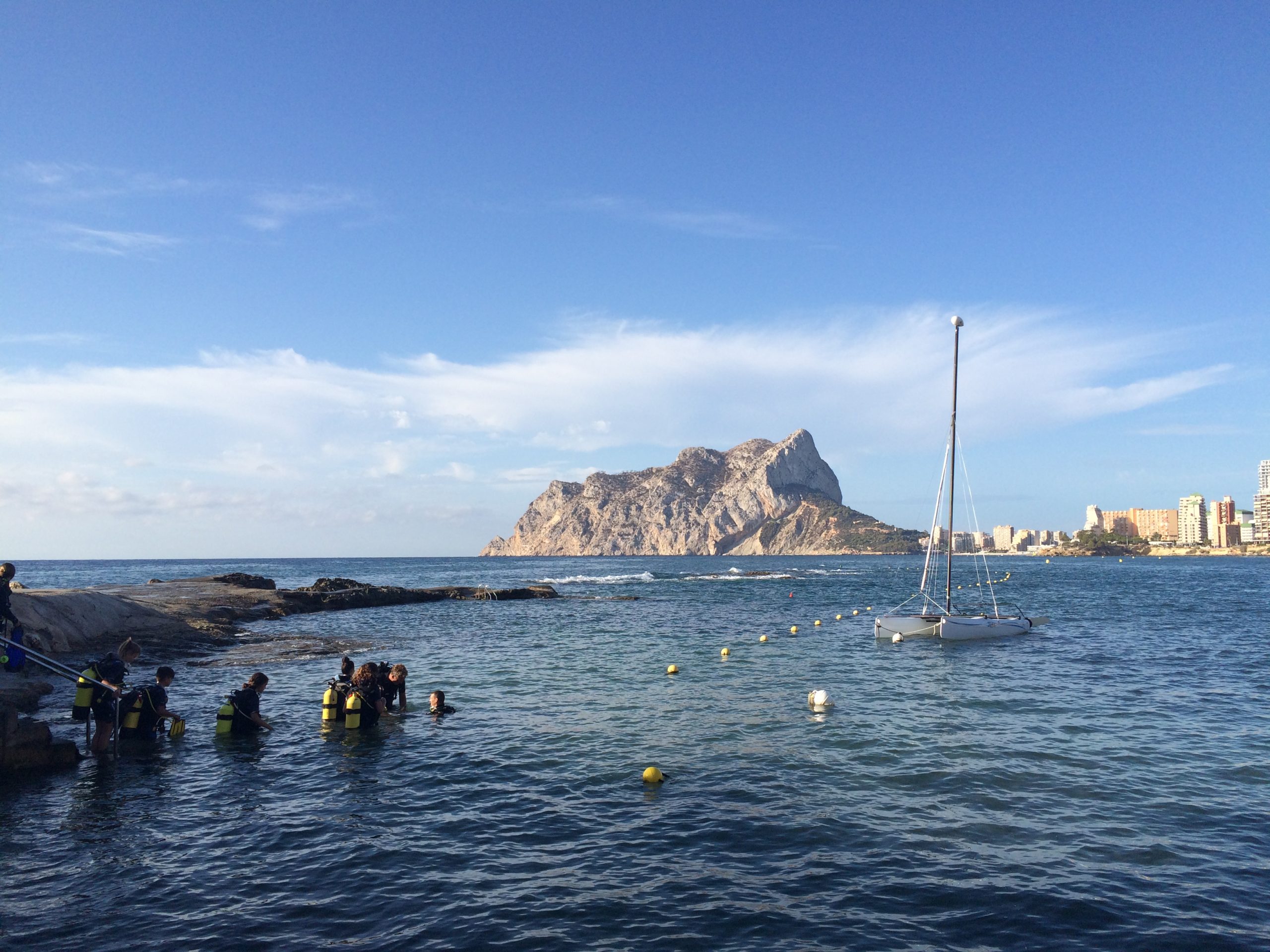 Jachthaven en Cala Les Bassetes in Calpe, Benissa - www.experienciascostablanca.com