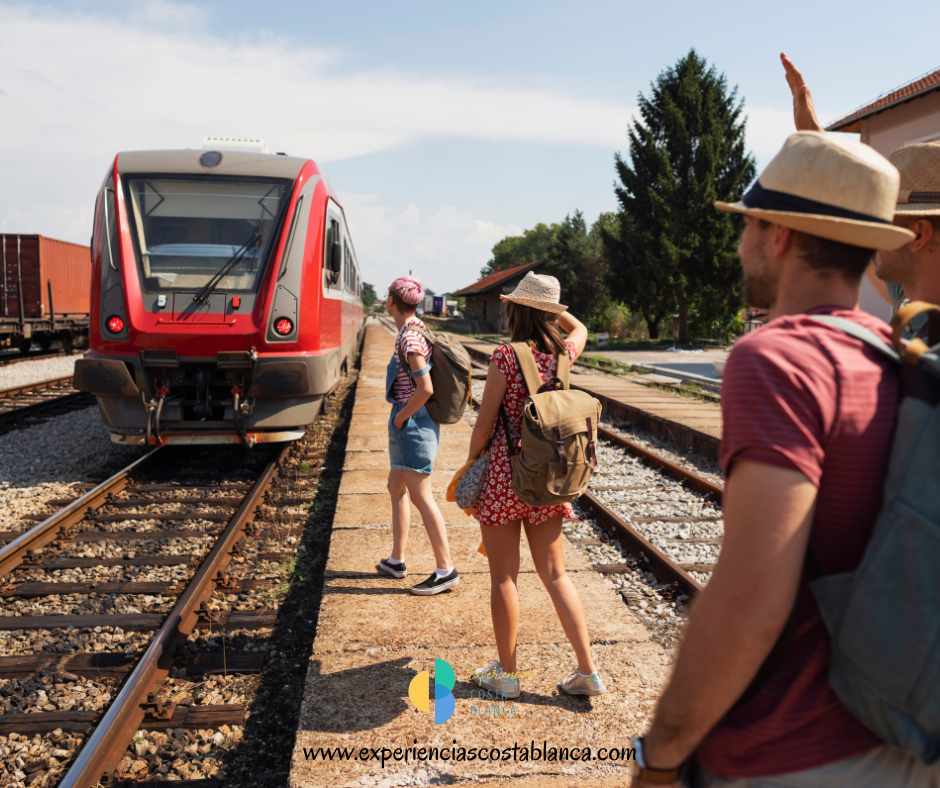 Descubre la Costa Blanca en el TRAM Línea 9 - Tren turístico de Benidorm a Dénia - www.experinciascostablanca.com