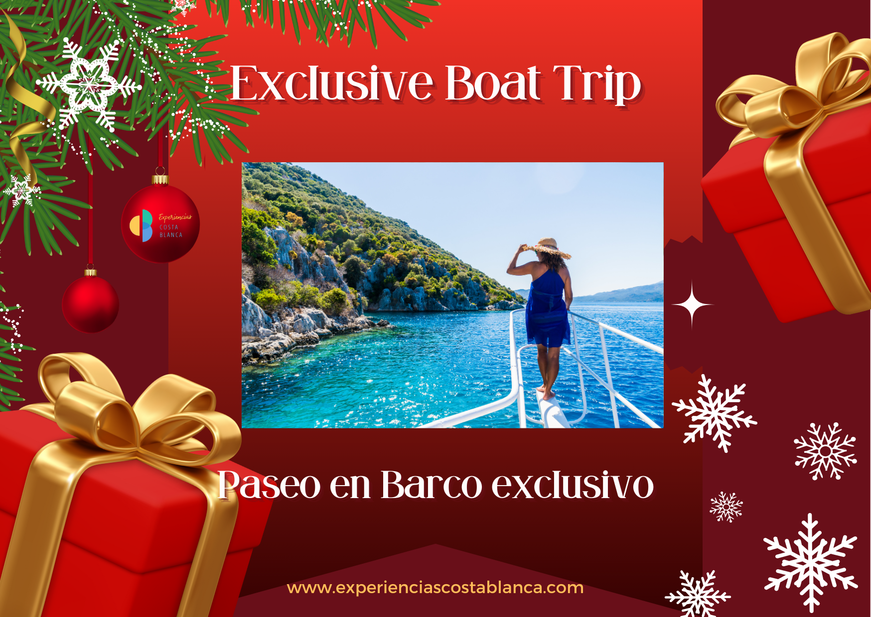Exclusief kerstcadeau, een belevenis aan de Costa Blanca met www.experienciascostablanca.com