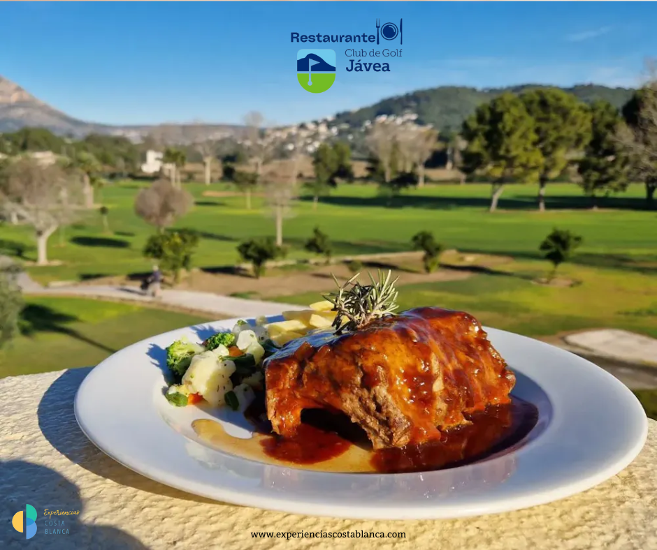 SORTEO de San Valentín - Menú Club y Clinic de Golf para 2 personas en el Club de Golf Jávea con www.experienciascostablanca.com