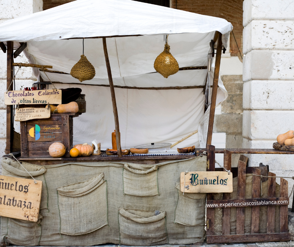 Mercado medieval en Calpe - www.experienciascostablanca.com