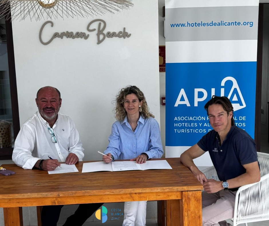 Nueva alianza para impulsar el turismo MICE sostenible en Alicante-Costa Blanca 🤝 APHA con Costa Blanca DMC y www.experienciascostablanca.com Nueva alianza para impulsar el turismo MICE sostenible en Alicante-Costa Blanca 🤝 APHA con Costa Blanca DMC y www.experienciascostablanca.com