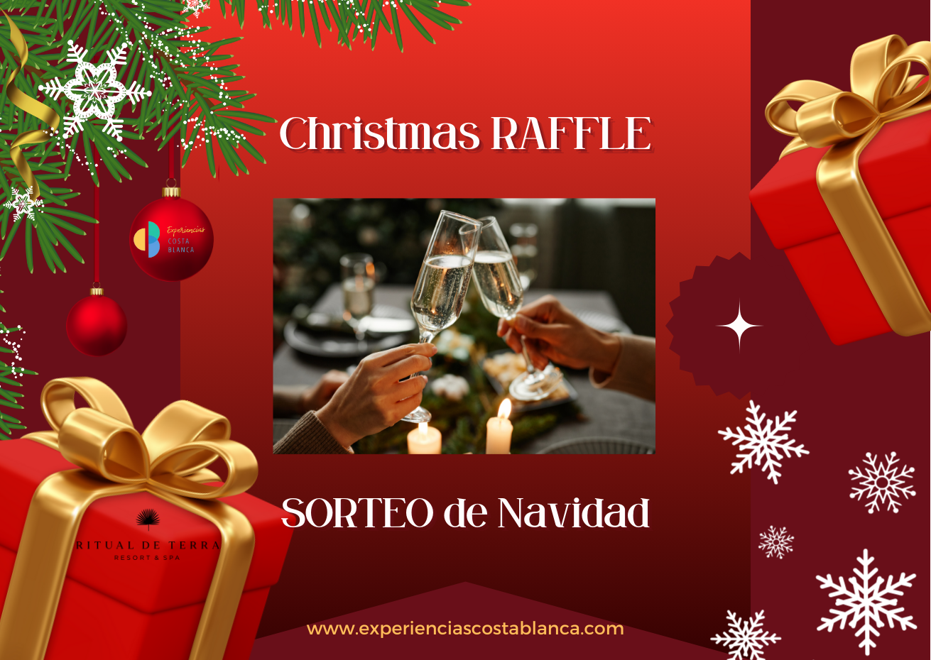 Christmas Raffle: Overnight stay with Spa for 2 at a Luxury Hotel in Moraira 🛌💕 Ritual De Terra Resort y Spa en Moraira con www.experienciascostablanca.com