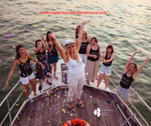 Maria´s unforgettable Bachelorette Party on the Costa Blanca-Alicante 🍹La Despedida de Soltera inolvidable de María en la Costa Blanca 🚤 www.experienciascostablanca.com