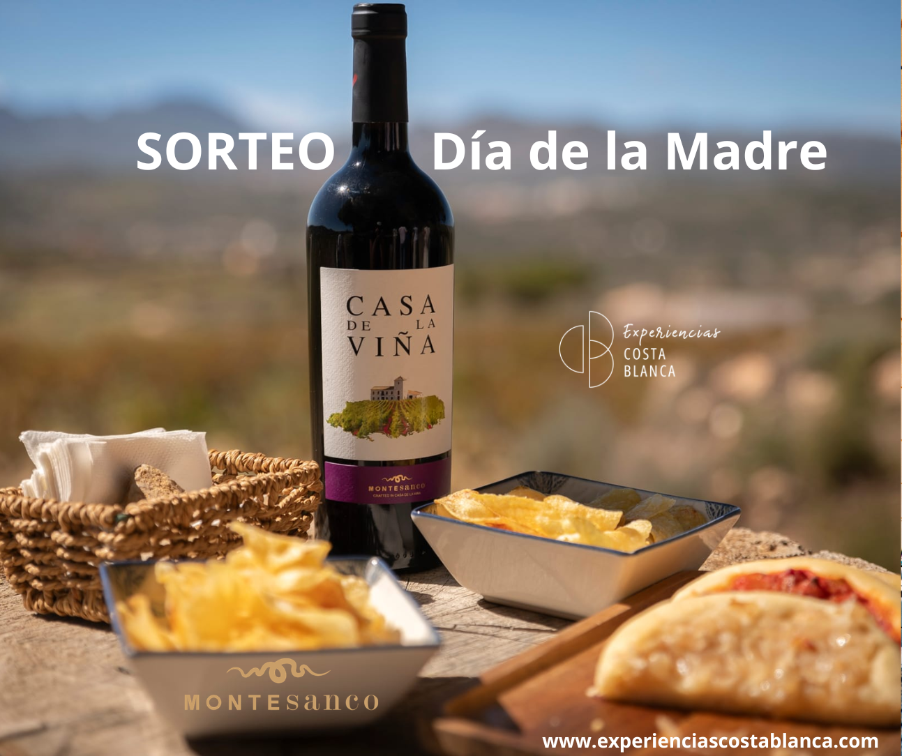 Mother´s Day Giveaway: Wine tasting at a historic Winery in Teulada for 2 💕 SORTEO Día de la MADRE: Cata de Vinos en una Bodega histórica en Teulada para 2 🍷www.experienciascostablanca.com